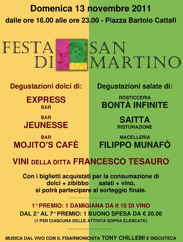 Festa di San Martino Festa di San Martino